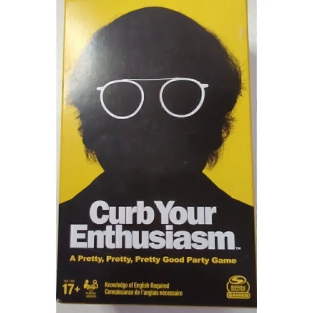 Curb Your Enthusiasm Card Game Hilarious Role-Playing Party Game Larry David